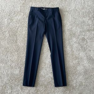Banana republic. Womens black professional wool slacks. Size zero petite.